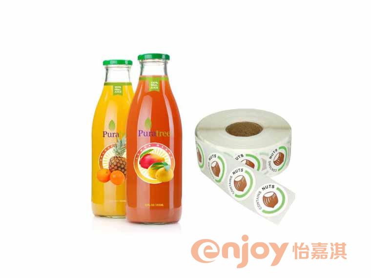 食品瓶裝標(biāo)簽